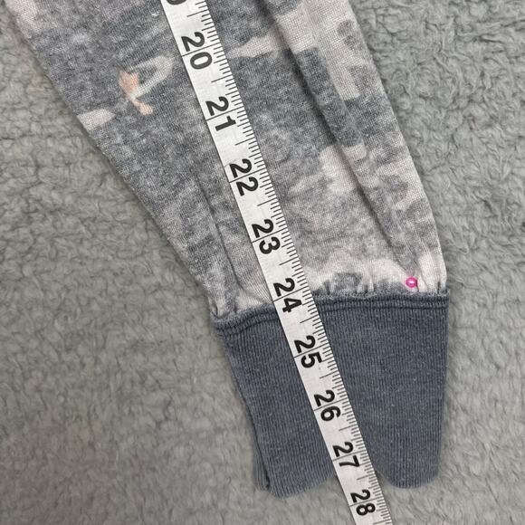 We The Free Arielle Camo Print Long Sleeve Tee Shirt Oversized Slouch Fit M Fall - Picture 7 of 10